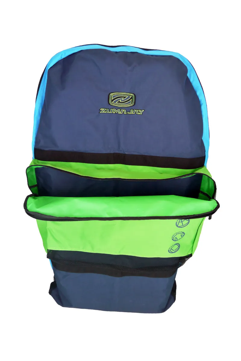 Zuma Jay Bodyboard Bag Navy/Green-1